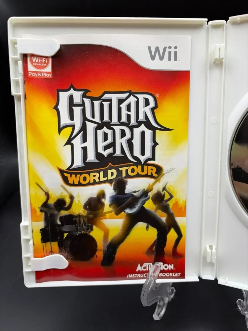 Guitar Hero: World Tour (Nintendo Wii, 2008) CIB Complete Tested Working # 2